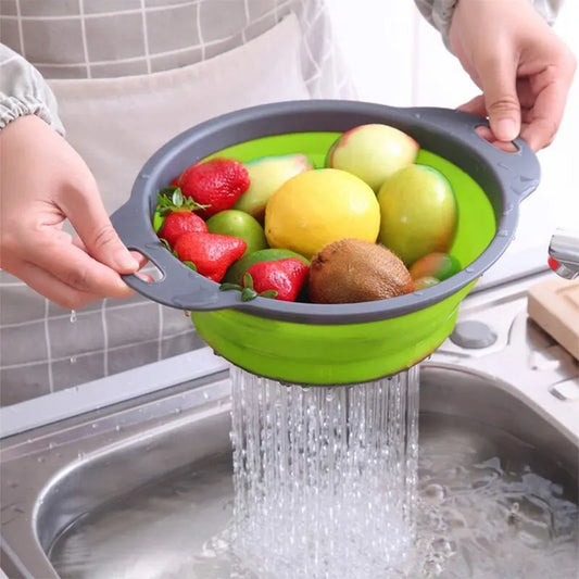 Collapsible Silicone Strainer