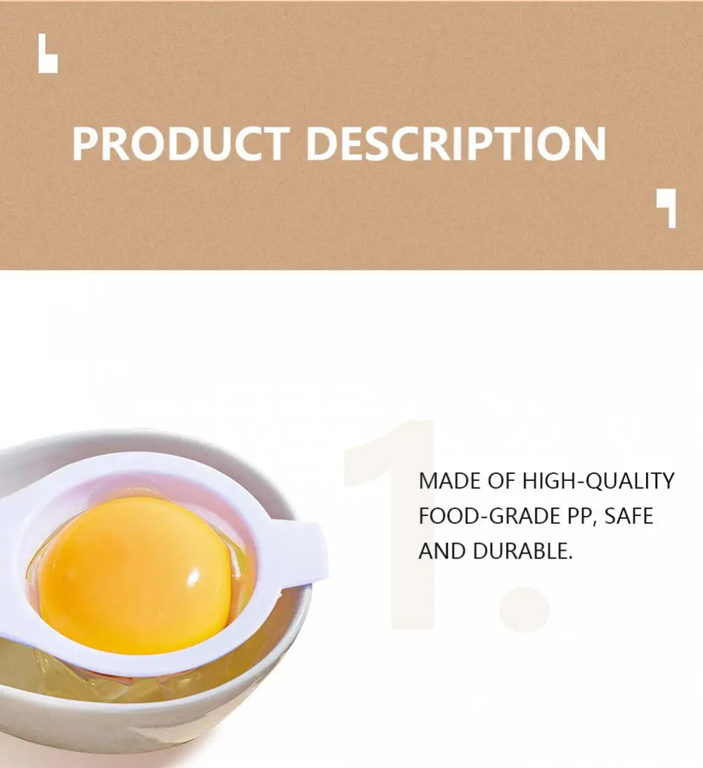 Egg Yolk Separator & Divider - Convenient Kitchen Tool